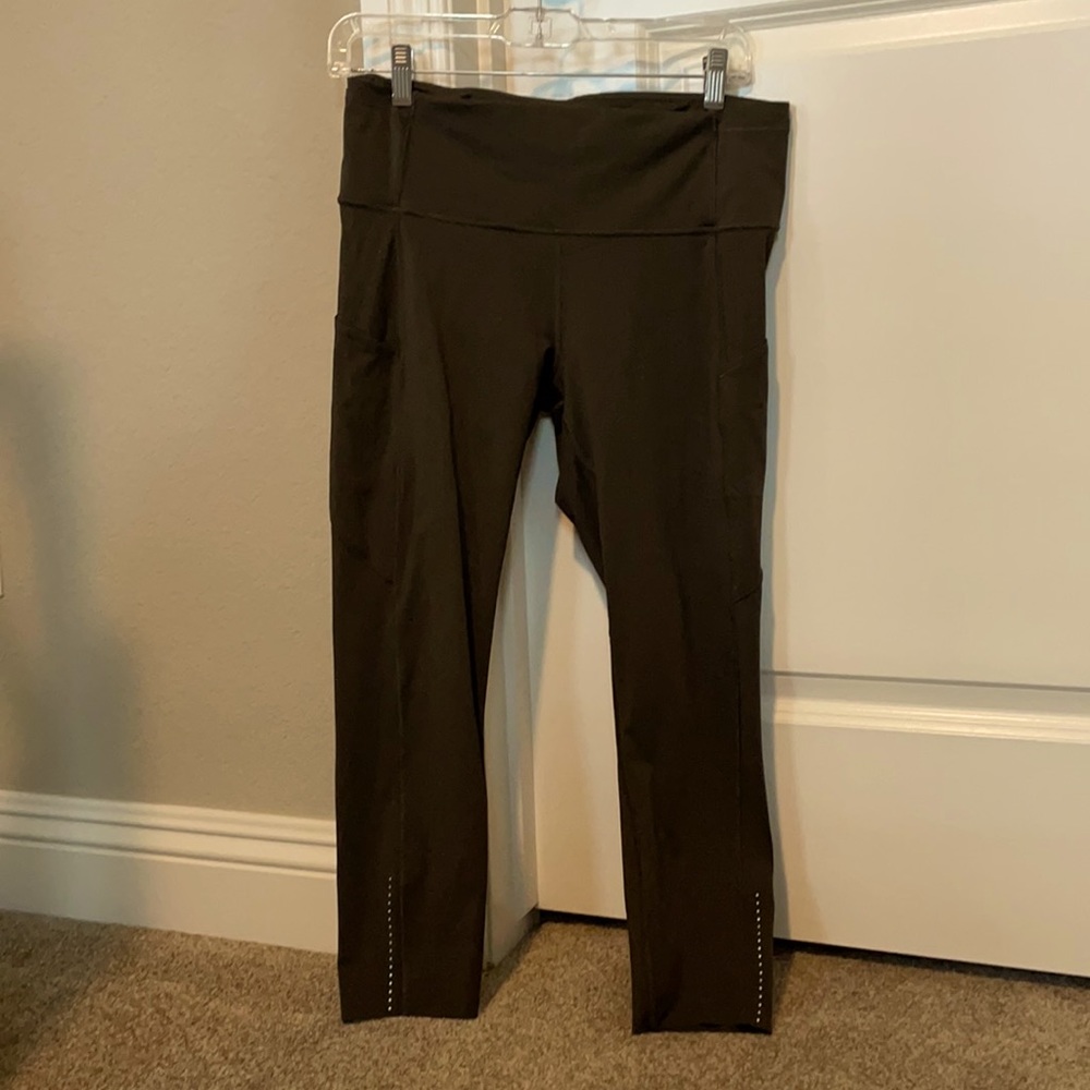 Lulu Lemon Fast & Free High Rise Crop 21”